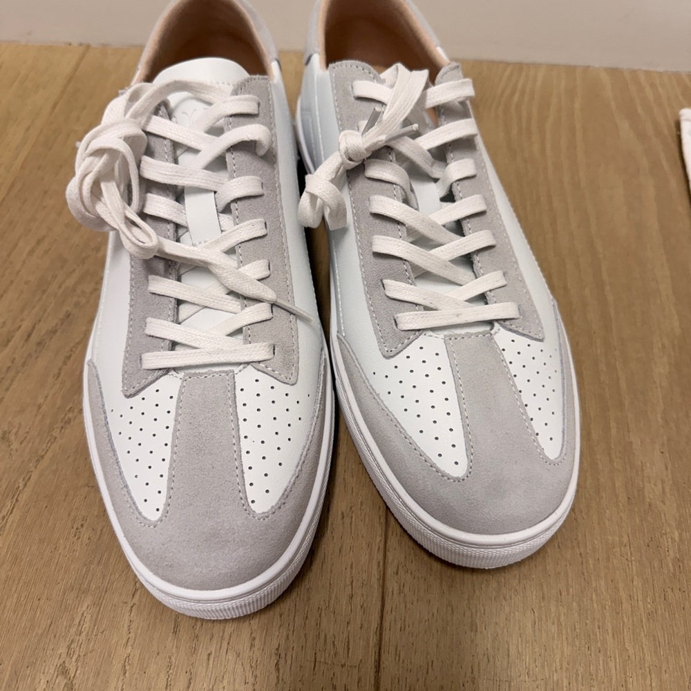 BYLT Basics White and Gray Men's Sneakers